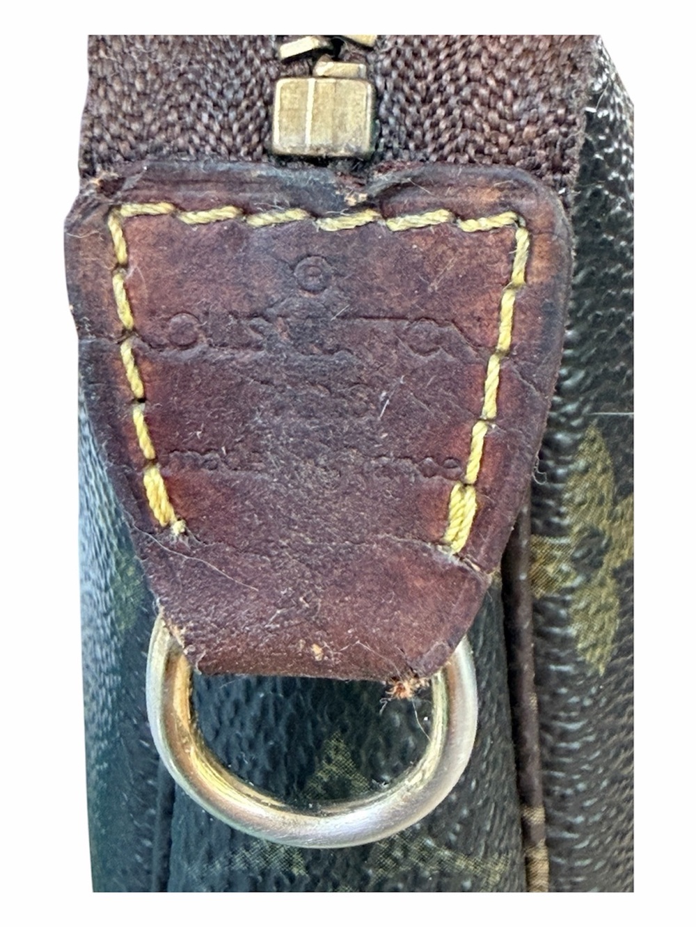 Louis Vuitton Pochette Accessories Monogram Canvas AR1919 Vintage 1999 No Strap - Picture 3 of 11